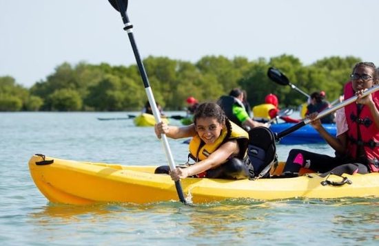 kayaking purple island